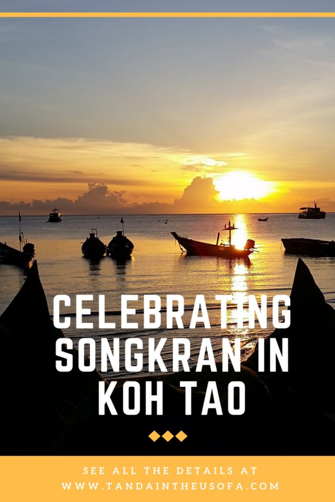 Celebrating the Thai New Year, Songkran on Koh Tao