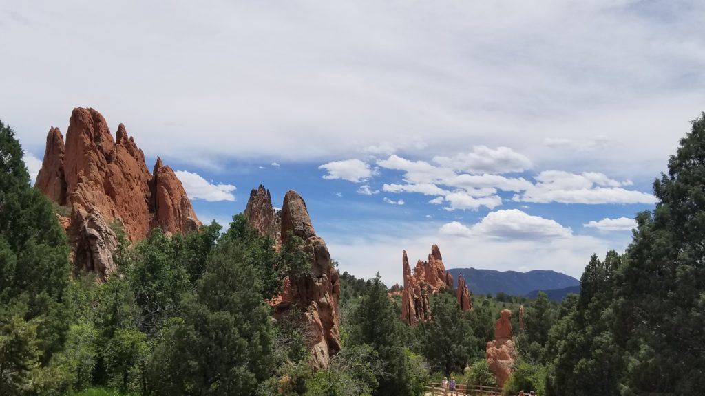Colorado is the best for free parks like Garden of the Gods