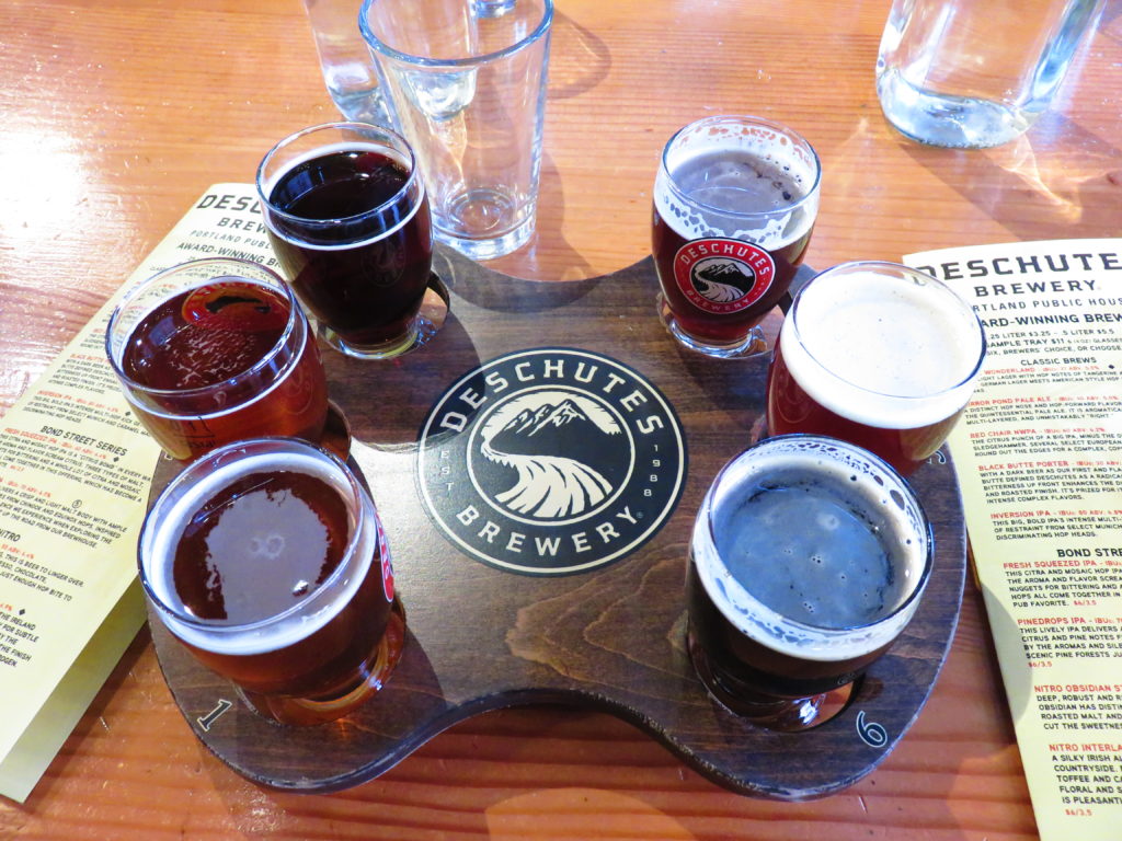 Flights are a great way to sample all kinds of beer at craft breweries