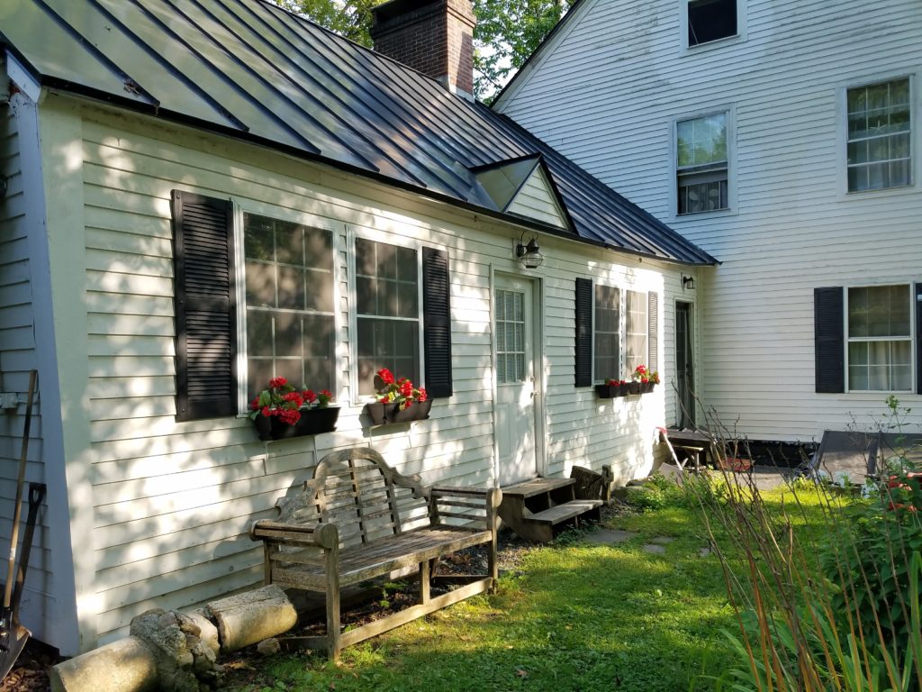 Our airbnb on our summer trip to woodstock, vt